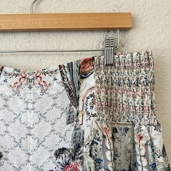 CAMILLA Southern Belle Shorts Multi Floral Silk Embellished Bohemian - Picture 3 of 11